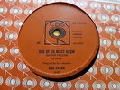 BOB DYLAN SCARCE AUSSIE SINGLE=ONE OF US MUST KNOW