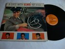 Elvis Presley LP - A Date With Elvis (Small Orange Mono - UK)