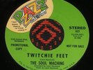 THE SOUL MACHINE twitchie feet / bag of goodies 45 promo funk northern soul mod