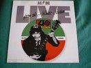 AC/DC Live from the Atlantic Studios Promo LP white Label mit orginal Beilagen