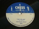 HOWLIN WOLF So Glad / I asked for water CHESS 1632 Orig 1956 Blues 78rpm