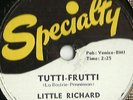 Little Richard, Tutti Frutti, I'm Just a Lonely Guy, Specialty XSP-561 78 rpm