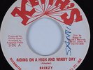 Reggae 45 BREEZY Riding On a High and Windy Day KEITH'S HEAR VG++/NM