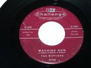 THE RIPTIDES  Machine Gun  SCARCE GARAGE SURF 45 ON CHALLENGE *LISTEN*
