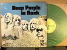 LP - DEEP PURPLE IN ROCK - GRÜNES VINYL in TOP Zustand