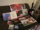 PINK FLOYD 10 LP LOT# w POSTER, DIVISION BELL CD & DAVID GILMOUR WLP 45 VG+/NM-