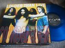 SOUNDGARDEN  LOUDER THAN LIVE ORIGINAL US BLUE VINYL PROMO ONLY LP