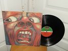 IN THE COURT OF KING CRIMSON 1ST LP CANVAS COVER PROG PSYCH EX+