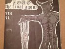 ZOUO - THE FINAL AGONY ORIGINAL AA RECORDS JAPAN PUNK HC ULTRA KBD RARE GISM