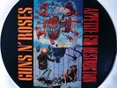 GUNS N' ROSES - APPETITE FOR DESTRUCTION - RARE LTD PICTURE PIC DISC VINYL LP