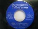 Kim Tolliver..I don't know what foot to dance on .Castro records.