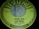 ELVIS PRESLEY MYSTERY TRAIN- #223- ORIGINAL SUN RECORD 45  - NEAR MINT-