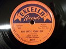 JERRY MCCAIN  - 78rpm EXCELLO #2081 - RUN UNCLE JOHN RUN