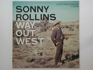 SONNY ROLLINS – WAY OUT WEST – CONTEMPORARY C 3530 – EX/EX – 2 TONE LINER-MONO