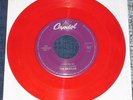 The Beatles Red 45 Vinyl Love Me Do RARE with Jukebox Color Strip 7