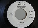 TRIPLE X Bad Reputation Private US Metal Unknown SHE-FOX Records super rare