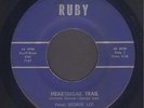 Ohio Bluegrass Bop 45   George Lee   Heartbreak Trail   Ruby  hear