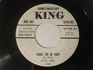 Rusty York 45 Rockabilly King DJ Shake 'Em Up Baby must see record LISTEN HEAR