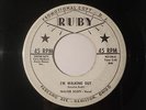 Walter Scott 45 Country Bopper Ruby DJ I'm Walking Out must have record LISTEN