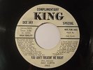Mac Curtis 45 Rockabilly King DJ You Ain't Treatin' Me Right awesome 2 sider WOW