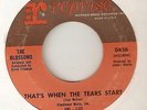 THE BLOSSOMS THATS WHEN THE TEARS START Good Good Lovin REPRISE NORTHERN SOUL 45
