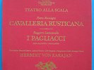 Dgg Tulip Mascagni Leoncavallo Teatro Alla Scala Karajan BOX 3lp NM