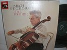 SLS 798 JS Bach The Cello Suites Paul Tortelier NM 3LP Box Set
