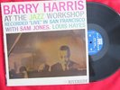 BARRY HARRIS TRIO AT THE JAZZ WORKSHOP original Riverside MONO LP BGP VG++
