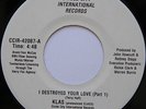 Rare Modern Sweet Soul 45 - Klas - I Destroyed Your Love - CIRCLE CITY INT. mp3