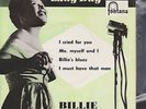 BILLIE HOLIDAY LADY DAY EP FONTANA ME MYSELF & 1/BILLIE'S BLUES/I MUST HAVE THAT