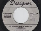 Soul Gospel 45 - Genessee Gospel Travelers - The Children - Designer - mp3