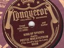 Conq 9028 PEETIE WHEATSTRAW (Devil's Son-In Law) - KING OF SPADES E+