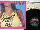 BON JOVI SLIPPERY WHEN WET MERCURY 28PP-1025 Japanese Pressing Vinyl LP