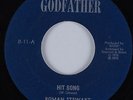 Reggae 45 ROMAN STEWART Hit Song GODFATHER HEAR VG++