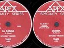 Ritchie Valens Rock'N Roll 78 RPM Record Donna / La Bamba