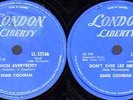 Eddie Cochran Rock'N Roll 78 RPM Record C'mon Everybody / Don't Ever Let Me Go