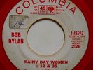 Bob Dylan, Rainy Day Women #12 & 35, Red Vinyl Promo NR