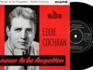 Eddie Cochran Original UK EP Never to be forgotten EX 1962 Liberty LEP 2052 MONO