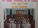 SAINT JAMES CHOIR of DETROIT: BLACK GOSPEL on SOG shrink RARE lp