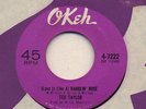 MOD SOUL Ramblin' Rose / I'm So Satisfied   Ted Taylor OKEH 7222 LISTEN