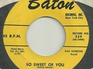 Doo Wop-BILL JOHNSON QUINTET-Baton-1957-TRAVELING STRANGER-nm