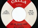 NORTHERN / FUNK 45 BETTY LAVETTE - Let Me Down Easy / What I Don’t Know - CALLA