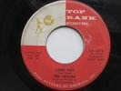 TED TAYLOR Look Out Top Rank R&B Popcorn 45 HEAR