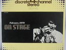 ELVIS PRESLEY-RARE 4 CHANNEL ON STAGE JAPAN ALBUM-LOW START PRICE
