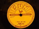 78 RPM-Johnny Cash-Sun 241-Get Rhythm-I Walk the Line