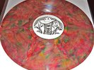 King Crimson Indisciple Mining Rocks Multi Color Tie Dye Vinyl LP Promo MCV