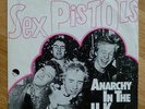 SEX PISTOLS 7“ first GERMAN PRESS Anarchy In The UK 1976 DIFFERENT COVER punk