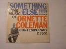 SOMETHING ELSE ORNETTE COLEMAN CONTEMPORARY C 3551 Mono Deep Groove