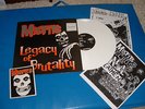 MISFITS 12in lEGACY OF white original danzig samhain plan 9