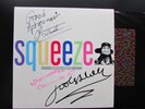 SQUEEZE babylon and on US ORIGINAL LP 80's synth bop SIGNED AUTOGRAPHED
